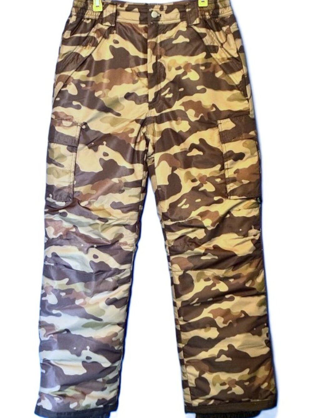 ICEBURG Insulated Cargo Pants Men's Sz Med Green Camo Outdoor Hunting Tactical